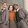 Leslie Odom Jr., Manuel Garcia-Rulfo, and Daisy Ridley in Murder on the Orient Express (2017)