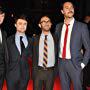Daniel Radcliffe, John Krokidas, Jack Huston, and Dane DeHaan at an event for Kill Your Darlings (2013)