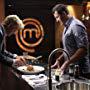 Gordon Ramsay and Sharone Hakman in Masterchef (2010)