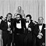 Winners from "The Godfather Part II": Gray Frederickson, Francis Ford Coppola, Fred Roos and Carmine Coppola at the 47th Academy Awards.