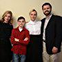 Wes Bentley, Diane Kruger, Brit Marling, A.J. Edwards, and Braydon Denney at an event for The Better Angels (2014)