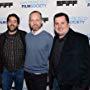 Marc Smolowitz, Nickolas Rossi, Jeremiah Gurzi and Kevin Moyer attend the world premiere of Heaven Adores You at the San Francisco International Film Festival.