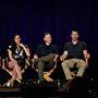 Aaron Ashmore, Michelle Lovretta, Luke Macfarlane, and Hannah John-Kamen at an event for Killjoys (2015)