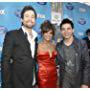 Paula Abdul, David Cook, and David Archuleta in American Idol (2002)