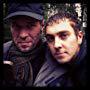 director Vsevolod Aravin & actor Anton Shurzov on the "Umelzy" "s film set