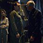 Aaron Douglas, Michael Hogan, and Rekha Sharma in Battlestar Galactica (2004)