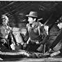 John Wayne, Chuck Hayward, William Leslie, and Constance Towers in The Horse Soldiers (1959)