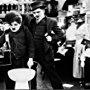 Charles Chaplin, Lloyd Bacon, Eric Campbell, and Leo White in The Floorwalker (1916)