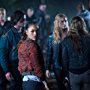 Kendall Cross, Paige Turco, Eliza Taylor, Thomas McDonell, and Lindsey Morgan in The 100 (2014)
