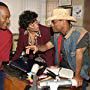 Don Abernathy reviews a scene with veteran actors Tony Todd & Debbie Allen, Tournament of Dreams.