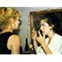 Photo Date: 31 August 2001 Director Cindy Baer discusses a scene with writer/actress Celeste Davis on the set of the independent feature "Purgatory House".