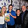 Henry Cavill, Dan Didio, Geoff Johns, Diane Nelson, and Jim Lee at an event for Man of Steel (2013)