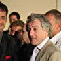 Director Giulio Base and Actor Robert De Niro attend the Taormina Film Fest Opening Night on June 13, 2010