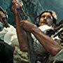 David Bailie and Orlando Bloom in Pirates of the Caribbean: Dead Man