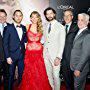 Erik Feig, Michiel Huisman, Blake Lively, Gary Lucchesi, Tom Rosenberg, Lee Toland Krieger, and Rob Friedman at an event for The Age of Adaline (2015)