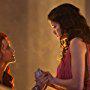 Lucy Lawless and Hanna Mangan Lawrence in Spartacus (2010)