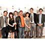 Andrew Bush, Evany Rosen, Scott Vrooman, Brian MacQuarrie, Cheryl Hann, Kyle Dooley & Mark Little on the 12th Annual Canadian Comedy Awards Red Carpet.