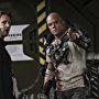 Matt Damon and Neill Blomkamp in Elysium (2013)