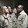 Malik Yoba, Zachary Booth, and Corey Hawkins in Allegiance (2012)