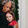 Izabela Vidovic and Della Reese on set of Christmas Angel