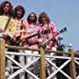 Barry Gibb, Peter Frampton, Maurice Gibb, and Robin Gibb in Sgt. Pepper