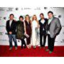 Director Megan Griffiths with the cast of Lucky Them at the Tribeca Film Festival.