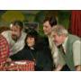 James Fleet, Dawn French, Roger Lloyd Pack, and Trevor Peacock in The Vicar of Dibley (1994)