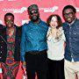Andrew Dosunmu, Anthony Okungbowa, Danai Gurira, Darci Picoult, and Robin Marchant at an event for Mother of George (2013)