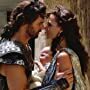 Saffron Burrows and Eric Bana in Troy (2004)