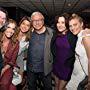 Mary McDonnell, Edward James Olmos, Ronald D. Moore, Grace Park, Katee Sackhoff, and Tricia Helfer