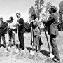 Steven Spielberg, Kathleen Kennedy, Frank Marshall, Sid Sheinberg, and Lew Wasserman