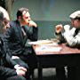 Reg Traviss discusses scene with Sean Chapman and Bernard Kay on set (2005)