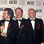 Charlton Heston, Steven Spielberg, Branko Lustig, and Gerald R. Molen