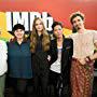 Peter Jackson, Philippa Boyens, Robert Sheehan, Hera Hilmar, and Jihae at an event for Mortal Engines (2018)