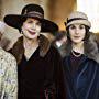 Elizabeth McGovern, Michelle Dockery, and Laura Carmichael in Downton Abbey (2010)
