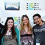 With writer/director Sarah Lotfi, producer Anastasia Cummings and writer/director Haylar Garcia at L.A.