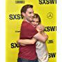 Jason Stone and Stefanie Scott at an event for At First Light (2018)