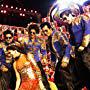 Abhishek Bachchan, Shah Rukh Khan, Boman Irani, Sonu Sood, Deepika Padukone, and Vivaan Shah in Happy New Year (2014)