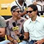 Tom Cavanagh, Keiynan Lonsdale, and Carlos Valdes at an event for IMDb at San Diego Comic-Con (2016)