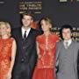 THE HUNGER GAMES, BERLIN PREMIERE: Nina Jacobson, Elizabeth Banks, Liam Hemsworth, Jennifer Lawrence, Josh Hutcherson, Robin Bissell