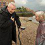 Jane Horrocks and Jean-Paul Gaultier in Absolutely Fabulous: The Movie (2016)