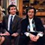 Bronson Pinchot, Mark Linn-Baker, and Melanie Wilson in ABC TGIF (1989)