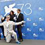 Wim Wenders, Jens Harzer, Sophie Semin, and Reda Kateb at an event for The Beautiful Days of Aranjuez (2016)