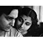 Soumitra Chatterjee and Sharmila Tagore in The World of Apu (1959)