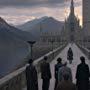 Jude Law, Dan Fogler, Eddie Redmayne, Katherine Waterston, Claudia Kim, and Callum Turner in Fantastic Beasts: The Crimes of Grindelwald (2018)