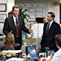 Will Ferrell, Steve Carell, Jenna Fischer, John Krasinski, Angela Kinsey, and Brian Baumgartner in The Office (2005)