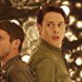 Elijah Wood and Samuel Barnett in Dirk Gently