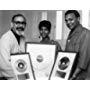 Aretha Franklin with Jerry Wexler and Ted Whitecirca 1960s** R.J.C. Black and White, Portrait, Gold Record, Platinum, Album, Atlantic Records, Entertainment mptv_2018_May_to_August_Update
