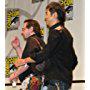 Clive Barker and Ryuhei Kitamura entering the Midnight Meat Train panel