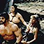 Lou Ferrigno, Milly Carlucci, and Sonia Viviani in The Adventures of Hercules (1985)